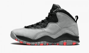 Basket Nike Air Jordan 10 Retro (GS) 'Cool Grey' Enfant Grise Noir | MX6254817