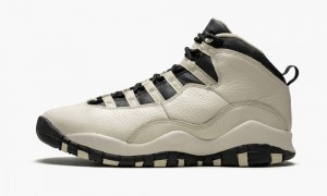 Basket Nike Air Jordan 10 Retro PREM GG 'Heiress' Enfant Blanche Noir | DR7635914