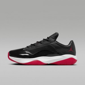 Basket Nike Air Jordan 11 CMFT Low Homme Noir Blanche Rouge | RZ0753694