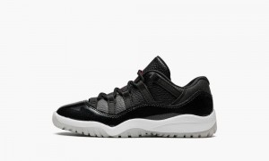 Basket Nike Air Jordan 11 Low PS '72 - 10' Enfant Noir Rouge Blanche | WH3745026