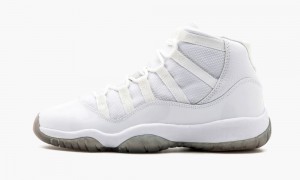 Basket Nike Air Jordan 11 Retro (GS) '25th Anniversary' Enfant Blanche Metal Argent | SX1863079