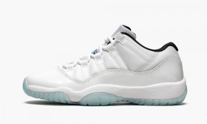 Basket Nike Air Jordan 11 Retro GS 'Legend Blue' Enfant Blanche Bleu | XL5726341