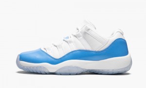 Basket Nike Air Jordan 11 Retro Low BG Enfant Blanche Bleu | ZR8603125