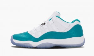 Basket Nike Air Jordan 11 Retro Low (GS) 'Turbo Green' Enfant Blanche Vert | GA6328705