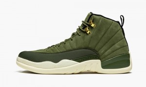 Basket Nike Air Jordan 12 'CP3 Class of 2003' Homme Vert Olive Noir | JA5938427