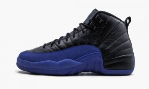 Basket Nike Air Jordan 12 GS 'Royal' Enfant Noir Bleu Royal | SM1296075