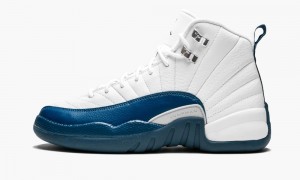 Basket Nike Air Jordan 12 Retro BG 'French Blue' Enfant Bleu Blanche | VW8236751