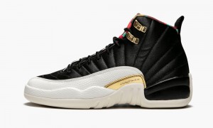 Basket Nike Air Jordan 12 Retro CNY (GS) 'Chinese New Year 2019' Enfant Noir Rouge Blanche | KH1297430