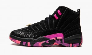 Basket Nike Air Jordan 12 Retro DB 'Doernbecher' Homme Noir Rose Violette | EK8731026