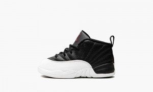 Basket Nike Air Jordan 12 Retro TD 'Playoffs 2022' Enfant Noir Rouge Blanche | KI6054132