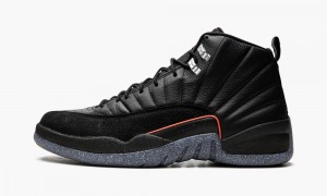 Basket Nike Air Jordan 12 Retro 'Utility' Homme Noir Noir Rouge Clair | RF6149352