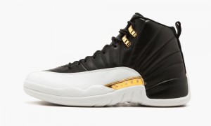 Basket Nike Air Jordan 12 Retro 'Wing It' Homme Noir Metal Doré Blanche | LM7403291