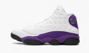 Basket Nike Air Jordan 13 'Lakers' Homme Blanche Noir Violette Doré | VY3509682