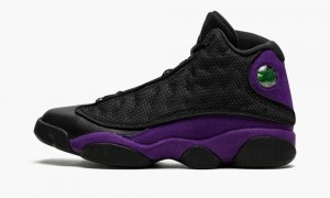 Basket Nike Air Jordan 13 Retro 'Court Purple' Homme Noir Blanche Violette | WQ0749156