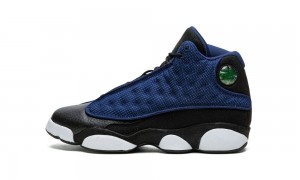 Basket Nike Air Jordan 13 Retro GS 'Brave Blue' Enfant Bleu Marine Noir Blanche | HY6892310