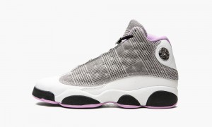 Basket Nike Air Jordan 13 Retro GS 'Houndstooth' Enfant Blanche Noir Violette Metal | CV5291864