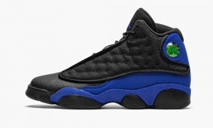 Basket Nike Air Jordan 13 Retro GS 'Hyper Royal' Enfant Noir Bleu Royal Blanche | ZL9604183