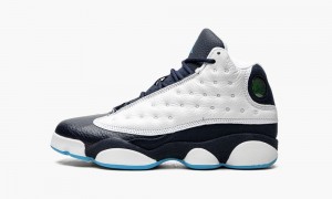 Basket Nike Air Jordan 13 Retro GS 'Obsidian' Enfant Blanche Bleu Foncé Multicolore | CQ6702854