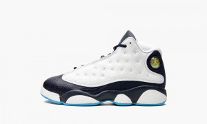 Basket Nike Air Jordan 13 Retro PS 'Obsidian' Enfant Blanche Obsidienne Noir | SJ6845973