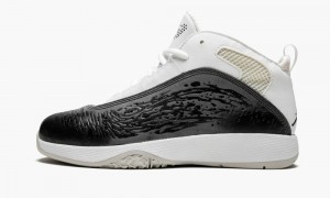 Basket Nike Air Jordan 2011 (PS) Enfant Blanche Noir Grise Foncé | PM5180472