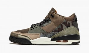 Basket Nike Air Jordan 3 'Patchwork Camo' Homme Camouflage | JT1862479