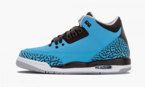 Basket Nike Air Jordan 3 Retro BG 'Powder Blue' Enfant Bleu | PC8693142