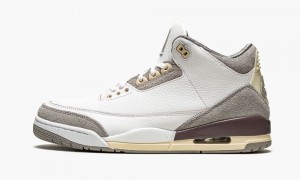 Basket Nike Air Jordan 3 Retro SP 'A Ma Maniére - Raised by Women' Femme Blanche Grise Marron Beige | WA4673082