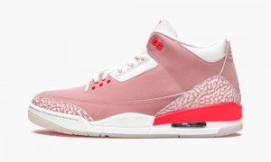 Basket Nike Air Jordan 3 'Rust Pink' Femme Rouge Rose Blanche Rouge | QC7045621