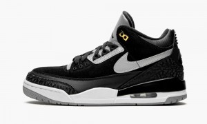 Basket Nike Air Jordan 3 'Tinker Hatfield' Homme Noir Grise Metal Doré | AG2195730