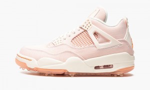 Basket Nike Air Jordan 4 Retro Golf 'Seersucker' Homme Rose | EV7209546