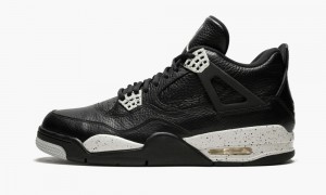 Basket Nike Air Jordan 4 Retro LS 'Oreo' Homme Noir Grise Noir | EL9513478