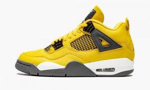 Basket Nike Air Jordan 4 Retro 'Lightning 2021' Homme Jaune Multicolore | EU2916073