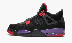 Basket Nike Air Jordan 4 Retro NRG 'Raptors' Homme Noir Violette | VZ5971306