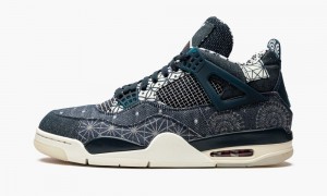 Basket Nike Air Jordan 4 Retro SE 'Sashiko' Homme Grise | HM9456812