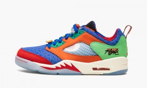 Basket Nike Air Jordan 5 Low 'Doernbecher' Homme Bleu Royal Orange | YW9243180