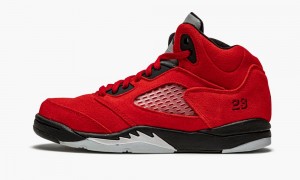 Basket Nike Air Jordan 5 PS 'Raging Bull' Enfant Rouge Noir | NV8769421