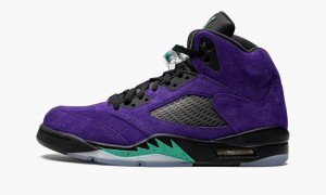 Basket Nike Air Jordan 5 Retro 'Alternate Grape' Homme Violette Noir | CT5208941