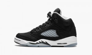 Basket Nike Air Jordan 5 Retro GS 'Oreo 2021' Enfant Noir Blanche Grise | EB5294038