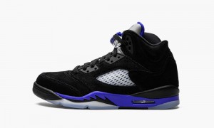 Basket Nike Air Jordan 5 Retro GS 'Racer Blue' Enfant Noir Bleu | VF6352908