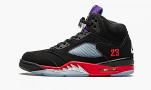 Basket Nike Air Jordan 5 Retro 'Top 3' Homme Noir Rouge Violette | UE9146038