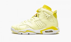 Basket Nike Air Jordan 6 GS 'Citron Tint / Floral' Enfant Jaune Clair | IQ2763945