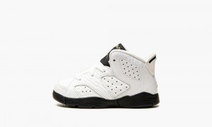 Basket Nike Air Jordan 6 Premium 'MOTORSPORT' Enfant Blanche Noir | KA2564019