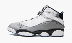 Basket Nike Air Jordan 6 RINGS Homme Blanche Bleu | RC6918254