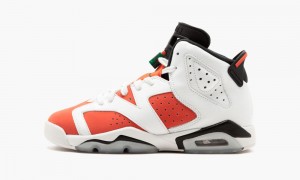 Basket Nike Air Jordan 6 Retro BG 'Gatorade' Enfant Blanche Orange Noir | GN0861753