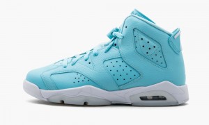 Basket Nike Air Jordan 6 Retro GG 'Still Blue' Enfant Bleu Blanche | WK8270396