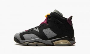 Basket Nike Air Jordan 6 Retro GS 'Bordeaux' Enfant Noir Grise Foncé | EN3042658