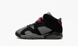 Basket Nike Air Jordan 6 Retro PS 'Bordeaux' Enfant Noir Grise Foncé | RG6837452