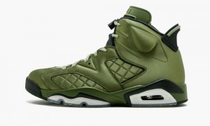 Basket Nike Air Jordan 6 Retro Pinnacle 'Promo Flight Jacket' Homme Vert Noir | BG4807321