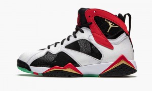 Basket Nike Air Jordan 7 'Greater China' Homme Blanche Rouge Noir Metal | KM0173594