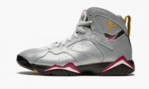 Basket Nike Air Jordan 7 Retro 'Reflections of a Champion' Homme Argent Rouge | LG0489615